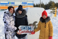 Битва снеговиков развернулась в Вынгапуровском