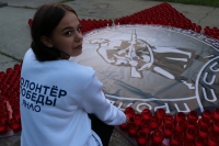 Накануне Дня памяти и скорби в Сквере Памяти микрорайона Вынгапуровский состоялась акция «Свеча памяти»